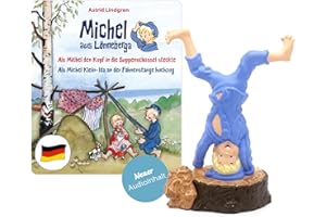 tonies Hörfiguren für Toniebox, Astrid Lindgren: Michel – Als Michel den Kopf in die Suppenschüssel steckte, Hörspiel für Kinder ab 4 Jahren, Spielzeit ca. 53 Minuten