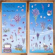 Craspire Fensteraufkleber 8 Bogen Mit Pferde & Regenbogen | Wasserdicht & Abziehbar