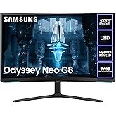 Samsung 32" Odyssey Neo G8 BG850, 4K Curved Gaming Monitor With 240Hz ...