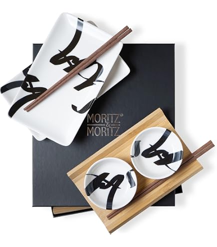 Cucina Giapponese Sushi Maki Piatto O Piastra Isolata Su Fondo Bianco Immagine Stock - Immagine