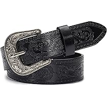 Westernwear-Shop - Fibbia Per Cintura In Argento "Miner", Stile Vintage, Colore: Argento - Foto 10