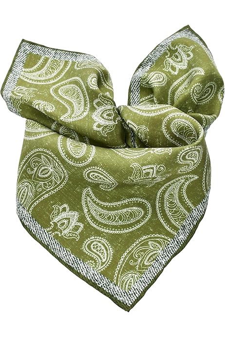 Bandana Paisley Unisex In Poliestere | Sciarpa Multifunzionale 55x55 Cm | Per Ciclismo, Sport E Moda - Foto 6