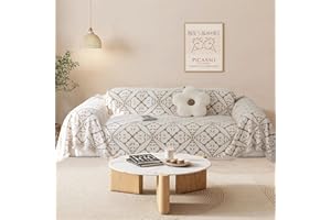 SHANNA Housse de Canapé 1 2 3 4 Places en Forme de L d'angle Protege Canape, Protection Canape Chat Chiens Anti Griffe en Chenille AB Face Couvre Canapé Sofa Cover, Housse pour Meubles de Canapé