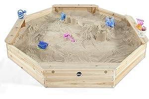 Plum Giant Octagonal Outdoor Play Wooden Sand Pit