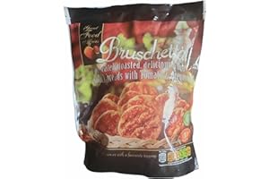 SNOWFLAKEHEAVEN .Tomato & oregan. 4x150g.Bruschetta snack A tasty combination for enjoying a Healthy option for snacking or having a starter/accompaniant for any meal.