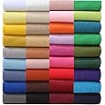 Polar Fleece Fabric Material Super Soft Handle,37 Colors,Anti Pill Test Approved, Spun Polyester Fleece - Washable,Substantial Weight 320G/SqM,Neotrims UK. Em Green, 1 Metre
