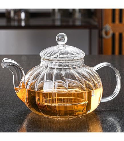 Glazen Theepot Marta met zeef 1,5L