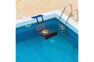 YUMSUR Kleintier-Poolschoner, Oxford-Stoff, schwimmendes Tierretter, Rettungswerkzeug, Spa, Frosch, für Outdoor-Tiere, Frosch, Streifenhörnchen, Cipliko