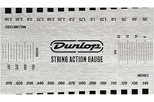 Jim Dunlop Action Gauge System 65 - Juego de herramientas para guitarra