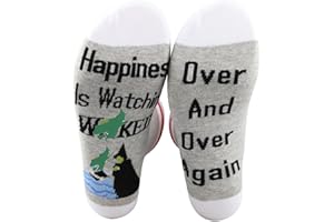 PXTIDY Witch Musical Socks Broadway Musical Gifts Happiness Is Watching Witch Theatre Novelty Socks Theater Gifts