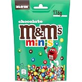 M&amp;M's Minis Coloured Milk Chocolate Balls Crunchy Bag 176g | Milk Chocolate Dragees In Miniature Format Ideal For Decorating