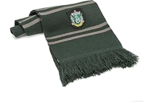 Cinereplicas Harry Potter - Sciarpa classica Serpeverde - Licenza ufficiale