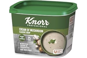 Knorr Classic Cream Of Mushroom Soup Mix, 25 Portions, 19738401,425 gr ( Pack of 1)