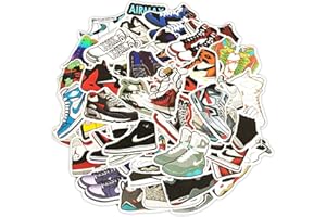 DIOTTI 100 Stück Tide Brand Sneaker Graffiti Aufkleber, Wasserdichte Aufkleber Cartoon Aufkleber Geeignet Kinder &; Jugendliche Laptop Aufkleber Gepäck Skateboard Aufkleber Graffiti Aufkleber.