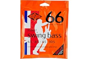 Rotosound Cuerdas para bajo eléctrico SWING 66 STAINLESS SETS 4-Cuerdas RS66LF Acero inoxidable Custom 45-105
