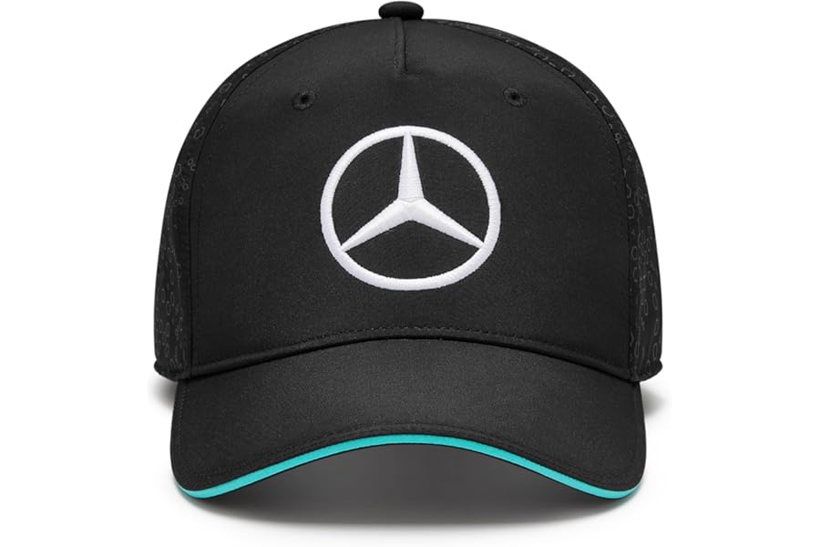 Mercedes AMG Petronas F1 Kids' 2024 Team Cap - Black - One Size Fits Most