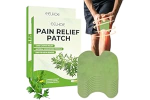 ANGOZO Pain Relief Patch - 20Pcs Knee Pain Relief Patche Relieve Knee Pain in Minutes,Knee Patches for Pain Relief,Relieves Muscle Soreness in Knee, Neck, Shoulder