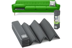 BEN'SHOME® Lifetime tiefe lange Couchkissen-Unterstützung [58,4 x 172,7–205,7 cm] – starkes Massivholz, durchhängendes Kissen für Wohnzimmer, großes Sofa, 1,3 cm dick und langlebig