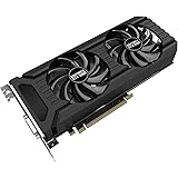 Palit NE51060015J9-1060D GeForce GTX 1060 Dual 6 GB Grafikkarte (GDDR5, 8000 MHz, 16x PCI-Express 3.0, Schwarz/Silber)