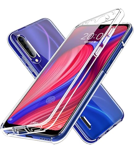Meeter 7 Custodie In Silcone TPU Per Huawei P20 Lite 2019 / Nova 5I - Colori Vari (Nero, Blu Scuro, Rosso, Lavanda, Rosa, Blu, Giallo) - Morbide E Antigraffio - copertina