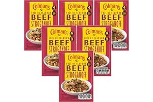 WORLD FOOD SHOP Colman's Beef Stroganoff Sauce Mix (39g) - Pack of 6