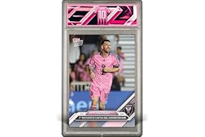 MINTKEEPER Topps Now Lionel Messi Miami MLS, "Record 6 Assistences and 1 Gol", Sonderdesign, geschützt mit Slab Limited Edition/11257