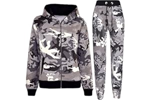 A2Z 4 Kids Ragazze Ragazzi Solido Tuta Felpa Con Cappuccio Con Joggers Pantaloni Della Tuta Sportivo Activewear Set Bambini Per Ragazze Ragazzi Età 2-13 Anni