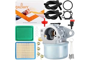QAZAKY Parrshop Carburateur Carb pour Briggs & Stratton 497314 497347 497586 498170 498254 498255 498966 698444 790821 799868 799872