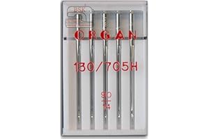 Organ/Sewing Supplies Direct Organ Domestic Sewing Machine Needles, Size 90/14, Compatible with Brother, Singer, Janome Sewing Machines etc...