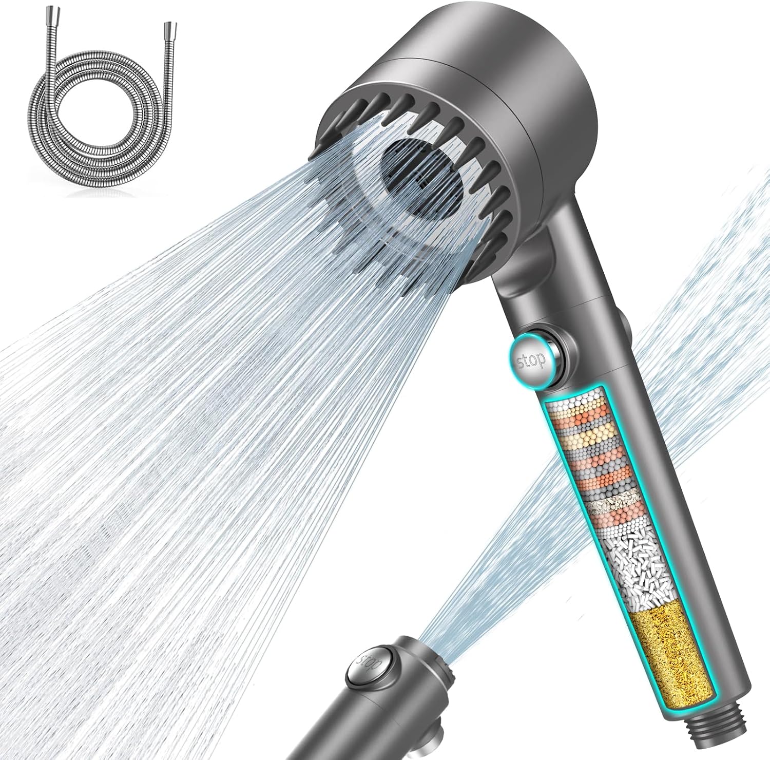 Avis d'Expert & Test Approfondi : MEKO Alcachofa de Ducha con Filtro de 15 Paso (Sélection)