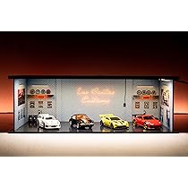 Buy Garage64 Graffiti Garage Diorama 1:64 Acrylic Display with LED