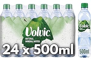 GENERIC Vol vic Still Natural Mineral Water 500ml Litre Plastic Bottles - 24 x 500ml