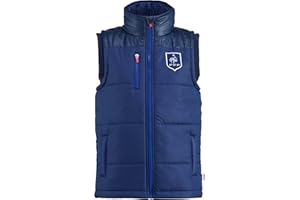 Equipe de France de Football Doudoune sans Manche FFF - Collection Officielle Taille Enfant garçon