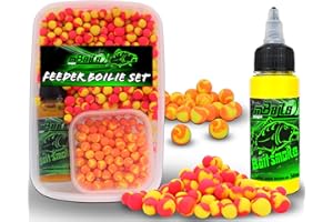 Angel-Berger Magic Baits Feeder Boilie Set Method Feeder Boilie Mini Pop Ups Baitsmoke