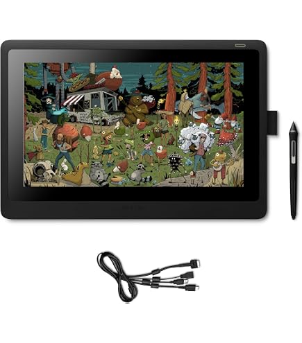 Wacom ACK620K - Stand para Tablet Cintiq 16 DTK 1660, Negro