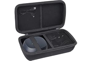 Khanka étui de Transport Rigide Compatible avec SanDisk 4 TB 8 TB Desk Drive,Housse protectrice de Stockage Portable pour SSD Externe de Bureau USB Type-C,Étui Seulement