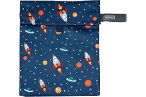 NERTHUS Bolsa isotermica reutilizable para el almuerzo, merienda, sandwich, porta bocadillo