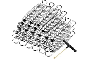 synoratory 5.5” Trampoline Springs Heavy Duty for CalmMax,Skywalker,BCAN, Stainless Steel Replacement Springs (5.5” Trampoline Springs)