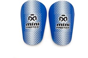 Oxum Sport - Protège-Tibias de Football Mini pour Enfants et Adultes - Taille M 10x6cm / S 8,3x5,5cm