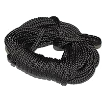 dalipo 33002 - Kordeln, Schnur 4mm, schwarz