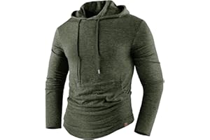 ZITY Kapuzenpullover Herren Pullover Muskel Langarmshirt Fitness Activewear Tops Atmungsaktiv Sweatshirt mit Kapuze Hoodie Muskelshirts Fitness Gym Running Training M-3XL