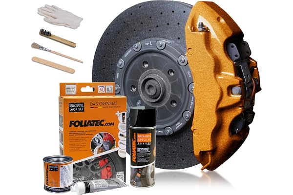 Foliatec Set peinture étriers de freins - vintage cuivre metallic - 3 Components