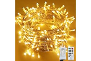 LITYBY String Lights Mains Powered, 800LED 80M Plug in Fairy Lights, 8 Modes Remote Control Christmas Fairy Lights, Indoor/Outdoor for Bedroom,Gazebo,Wedding, Christmas Decorations(Warm White)
