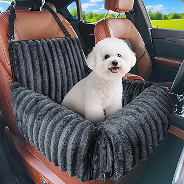 Looxmeer Hondenautostoeltje voor Kleine en Middelgrote Honden Voorstoel & Achterbank