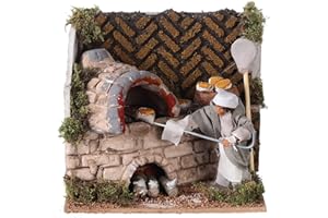 Holyart Panadero Movimiento cm 6 Pesebre