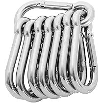 Chaîne Acier Inoxydable 304 - 2m X 5mm - Galvanisée - Pour Sécurité, Suspension, DIY