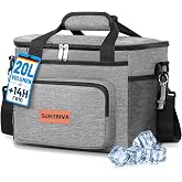Backpack Cooler 20L Thermal Bag Beach Cooler Isothermal Waterproof | Convenient and portable, high strength 600D oxford, adju