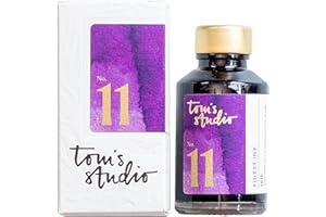 Tom's Studio - Fountain Pen Ink 50ml, Iris Purple | Glass Ink Bottles For Fountain Pens