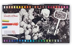 CONTÉ À PARIS CONTE A PARIS CARRES COULEUR BOITE PLASTIQUE X48 ASSORTIS