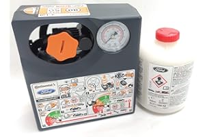 CONTINENTAL, GS1 GLOBAL OFFICE CONTINENTAL TYRE PUNCTURE REPAIR PUMP + SEALANT GLUE BOTTLE COMPRESSOR INFLATOR FOR ALL STANDARD VEHICLES sealant 2029